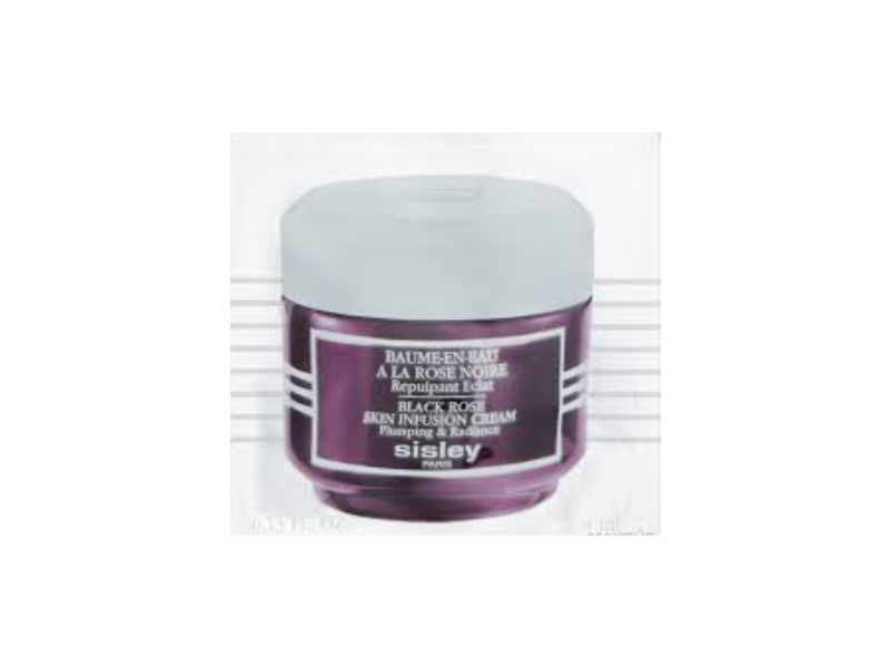 Sisley Paris Black Rose Skin Infusion Cream, Plumping & Radiance, 0.13 fl oz/4 mL