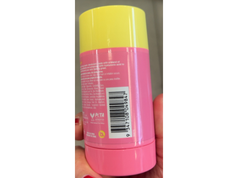 B. Fresh Fressssh AF! Deodorant, Grapefruity Good, 2.64 oz/75 g