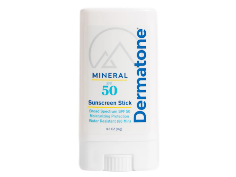Dermatone Mineral Sunscreen Stick, SPF 50, 0.5 oz/14 g, Pack Of 2