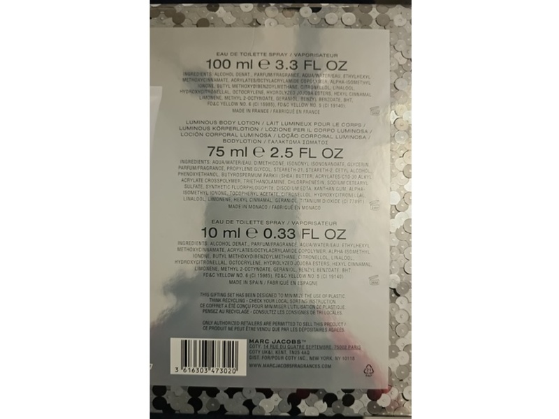 Marc Jacobs Gift Set, Daisy, Set Of 3