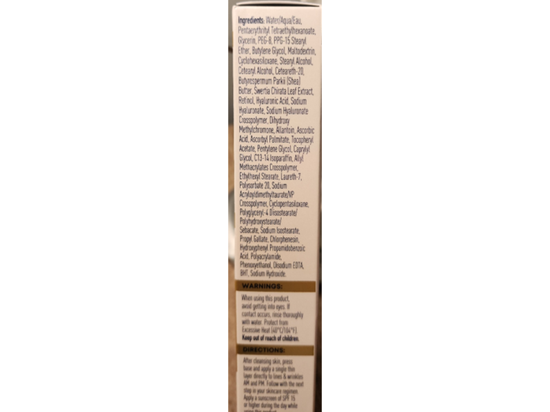 Roc Derm Correxion Fill + Treat Serum, Advanced Retinol & Triple Hyaluronic Acid, 0.5 fl oz/15 mL