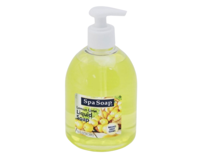 Spa Soap Liquid Soap, Lemon Lime, 16 fl oz/473 mL