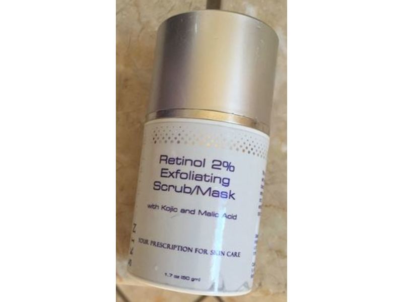 Skin Script Exfoliating Scrub/Mask, Retinol 2%, 1.7 oz/50 g