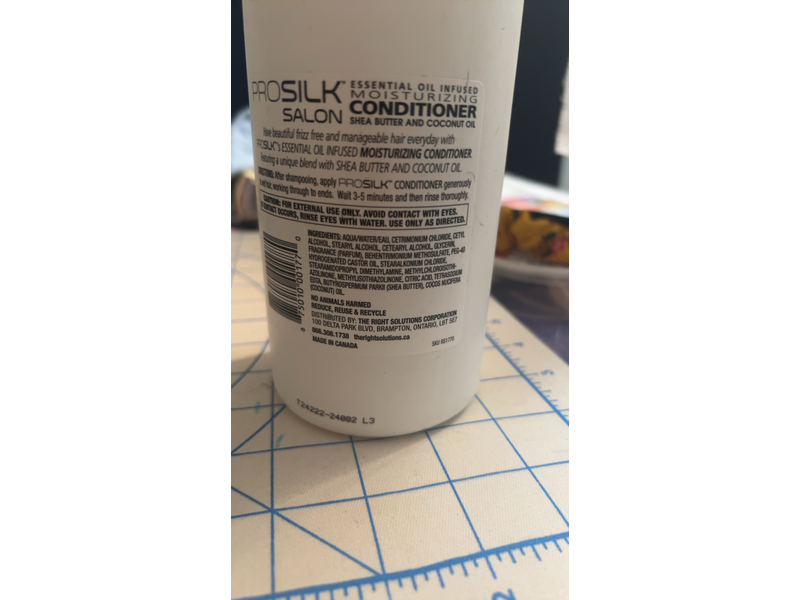 Pro Silk Salon Mosturizing Conditioner, Shea Butter & Coconut Oil, 32 fl oz/946 mL