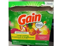 Gain +Aroma Boost Powder Laundry Detergent, Hawaiian Aloha, 105 Loads, 135 oz/3.83 kg - Image 3