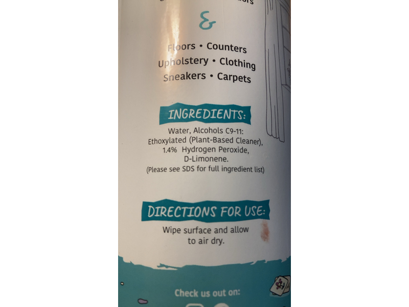 Mom Remedy Hydrogen Peroxide Cleaning Wipes, Lemon Scent, 30 Count