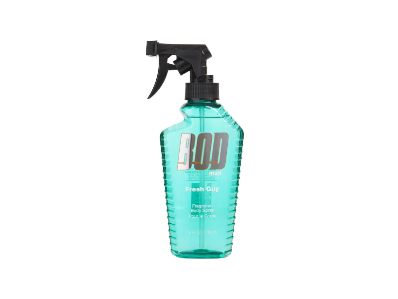 BOD Man Fragrance Body Spray, Fresh Guy, 8 fl oz/236 mL