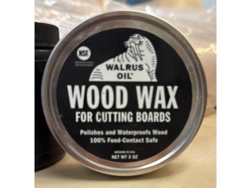Walrus Oil Cutting Board Wood Wax, 3 oz