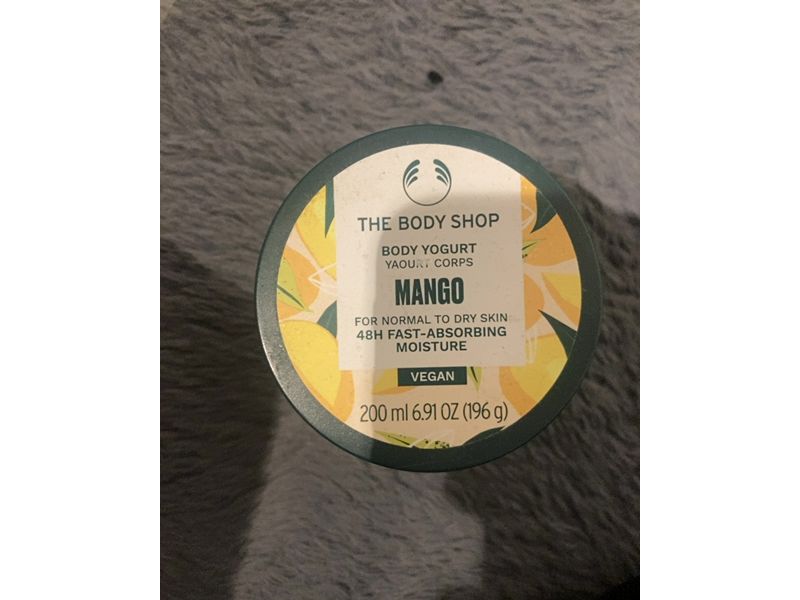 The Body Shop Body Yogurt, Mango, 6.91 oz/200 mL