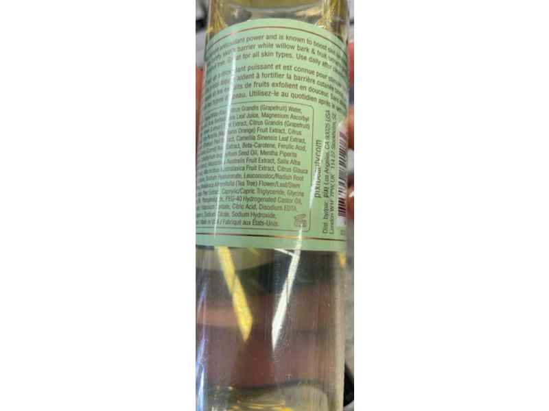 Pixi Vitamin-C Tonic Brightening Toner, 8.5 fl oz/250 mL