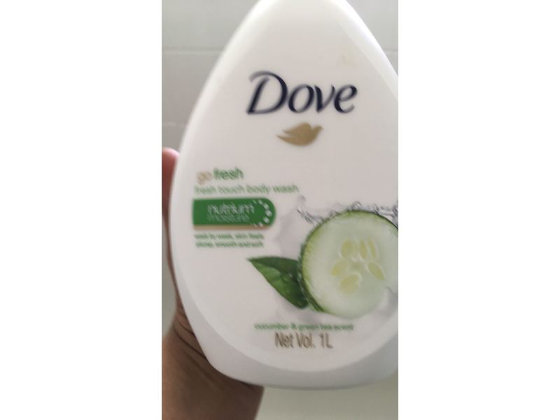 Dove Go Fresh Touch Body Wash, Cucumber & Green Tea Scent, 1 L