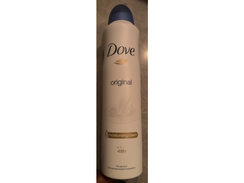 Dove Moisturizing Cream Anti-Perspirant, Original, 8.5 oz/250 mL