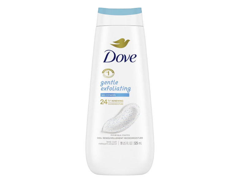 Dove Gentle Exfoliate Body Wash, Sea Minerals, 11 fl oz/325 mL