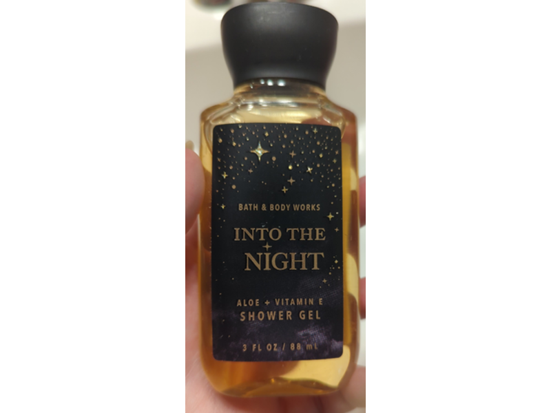 Bath & Body Works Into The Night Shower Gel, Aloe + Vitamin E, 3 fl oz/88 mL