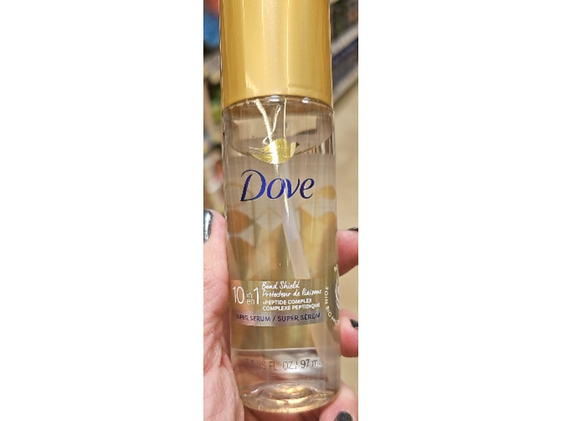 Dove 10-In-1 Bond Shield Super Serum, Peptide Complex, 3.3 fl oz/97 mL