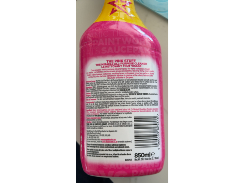 The Pink Stuff Star Drops All Purpose Cleaner, 28.7 fl oz/850 mL