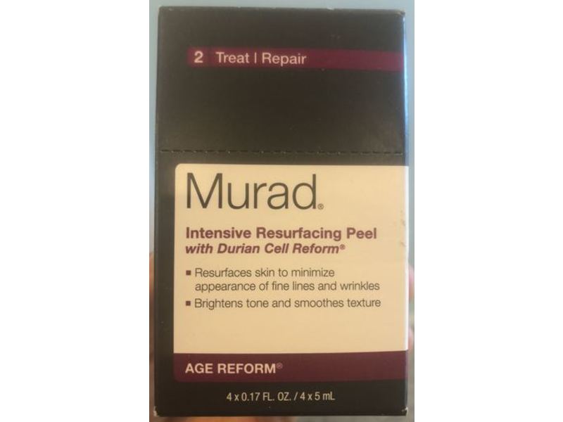 Murad Intensive Resurfacing Peel, Age Reform, 0.17 fl oz/5 mL, 4 Count