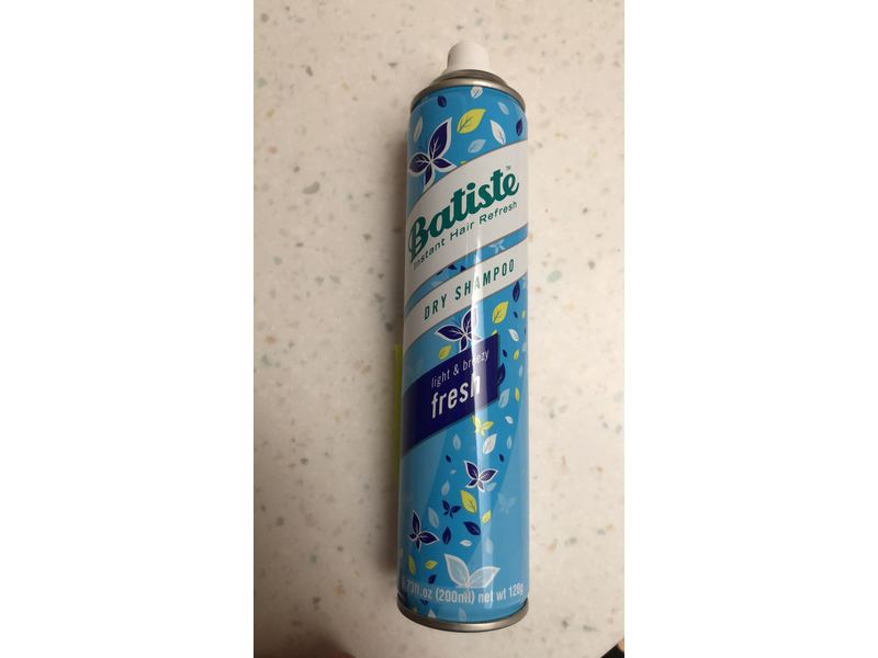 Batiste Dry Shampoo, Light & Breezy Fresh, 6.73 fl oz/200 mL