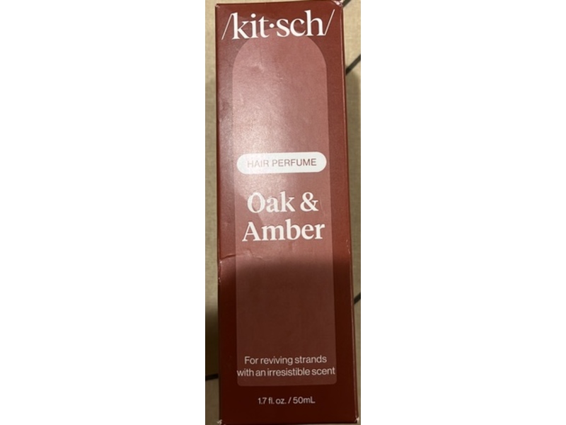 Kitsch Hair Perfume, Oak & Amber, 1.7 fl oz/50 mL