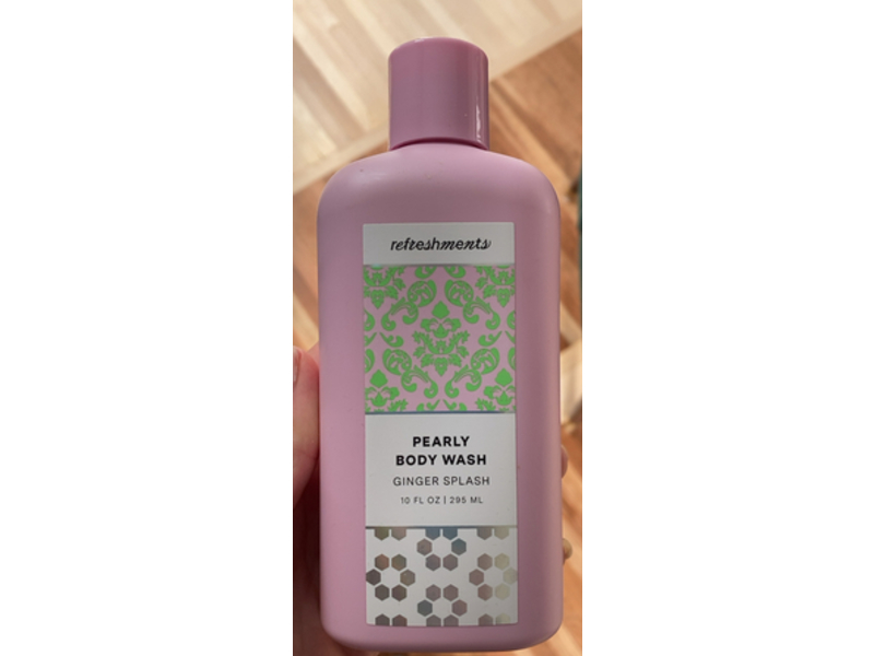 Refreshment Pearly Body Wash, Ginger Splash, 10 fl oz/295 mL