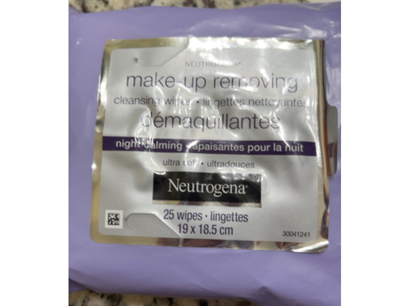 Neutrogena Makeup Removing Cleansing Wipes, 25 Counts