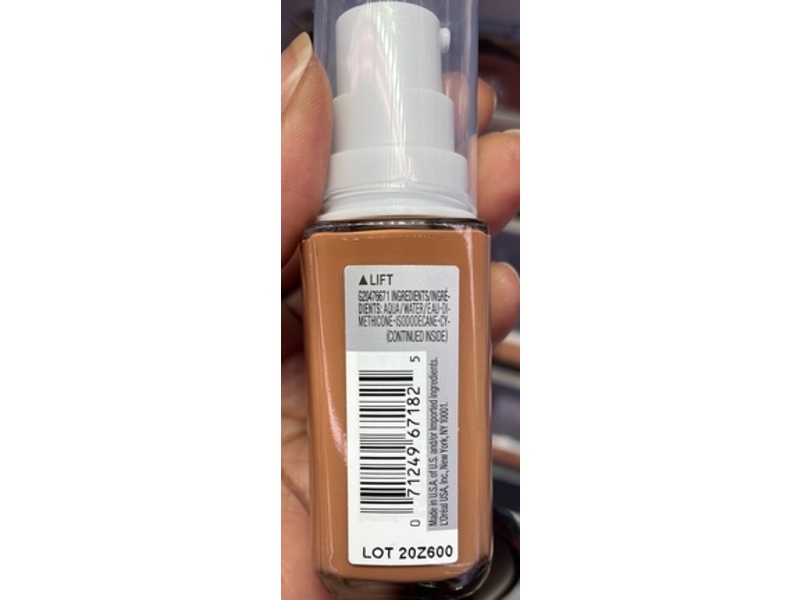 L'Oreal Paris True Match Super-Blendable Foundation, C7 Cool Medium Deep, 1 fl oz/30 mL