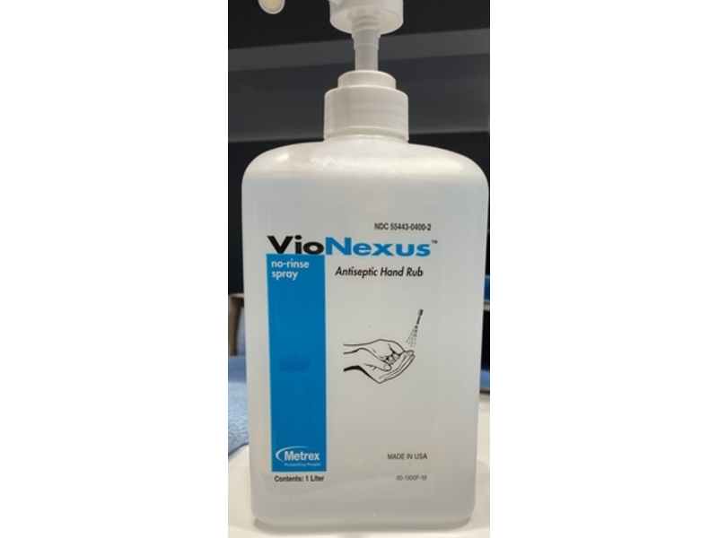 Vionexus Antiseptic Hand Rub No-Rinse Spray, 1 L