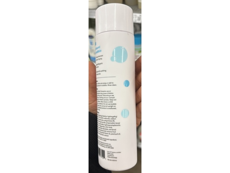 Frida Baby Ultra Sensitive Bubble Bath + Body Wash, Natural Aloe, Oat + Chamomile, 10 fl oz