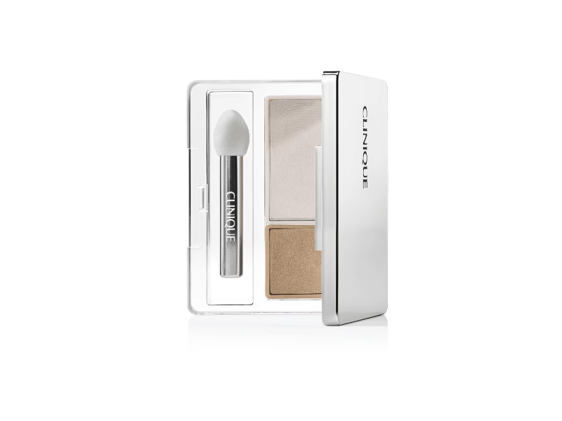 Clinique All About Shadow Duo, 17 Seashell Pink, 0.7 oz/2.2 g