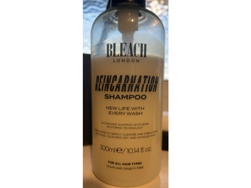 Bleach London Reincarnation Shampoo, 10.14 fl oz/300 mL
