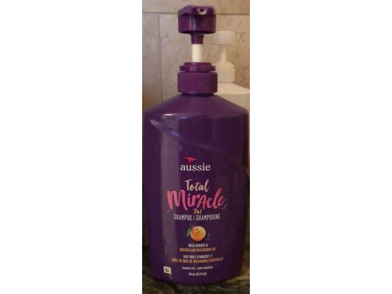 Aussie Total Miracle Shampoo, Apricot, 26.2 fl oz/778 mL
