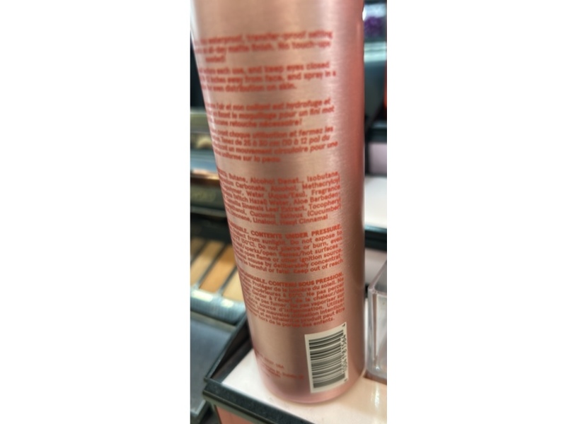 One/Size On'Til Dawn Mattifying Waterproof Setting Spray, 3.4 fl oz/143 mL