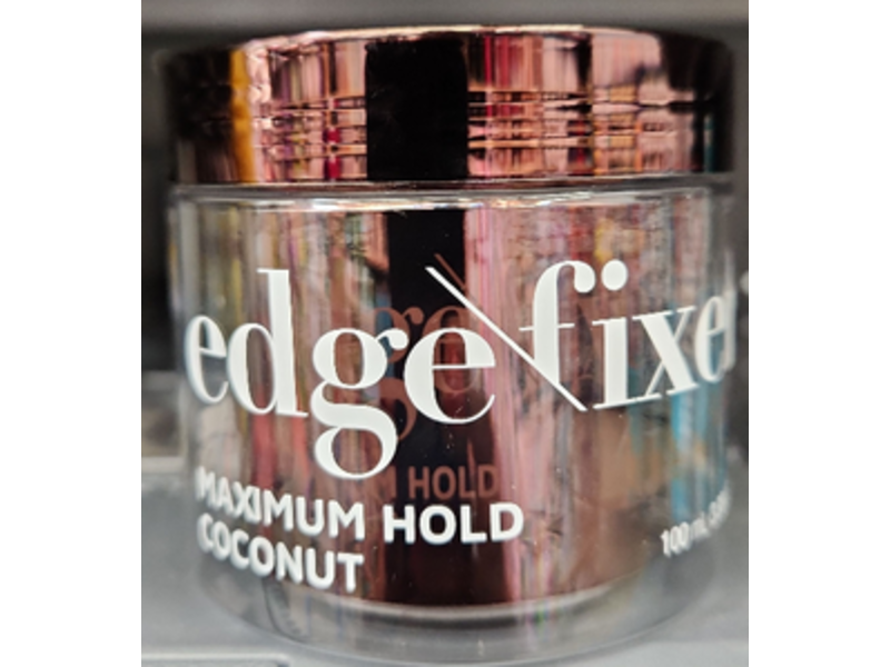 Kiss Colors & Care Edge Fixer Maximum Hold, Coconut, 3.38 fl oz/100 mL