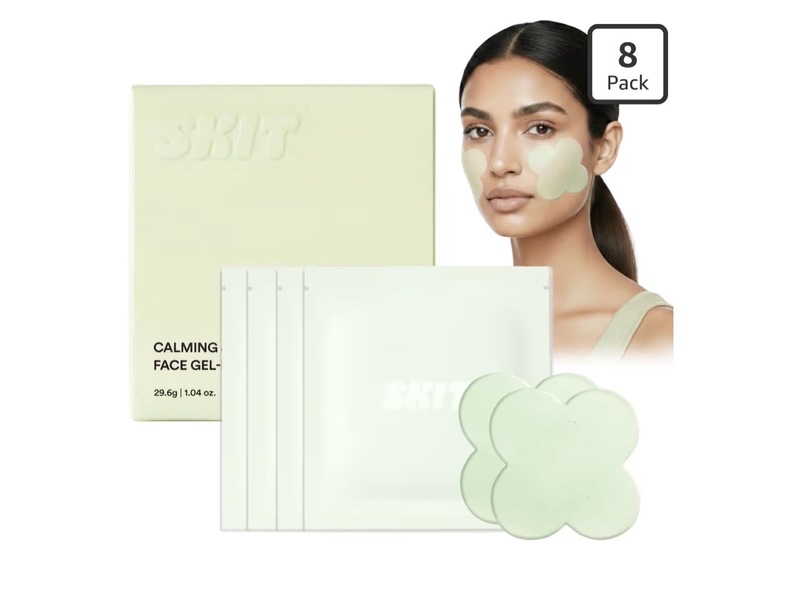 SKIT Calming & Repair Face Gel Patch, 1.04 oz/29.6 g