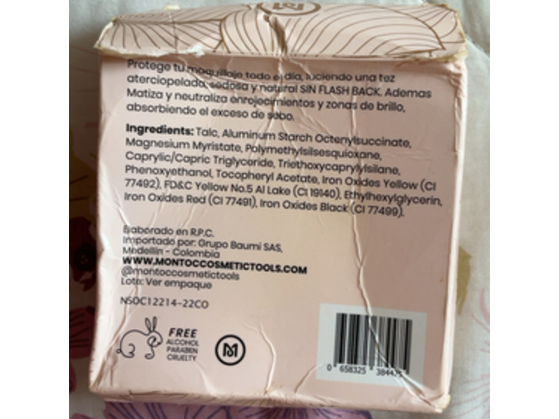 Montoc Soft Powder Polvo Suelto Traslucido, 1.05 oz/30 mL