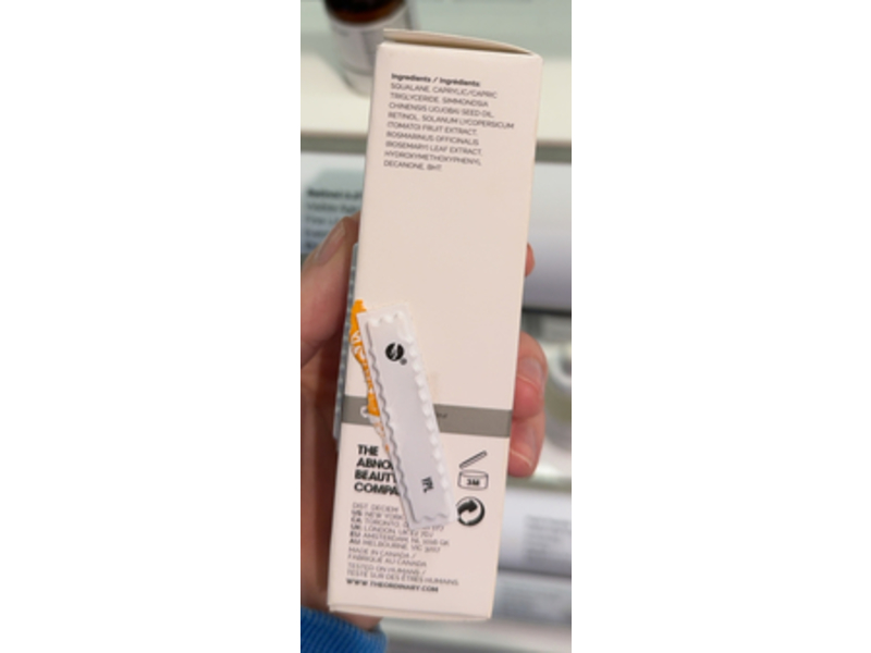 The Ordinary Retinol 0.2% In Squalane Solution, 1 fl oz/30 mL