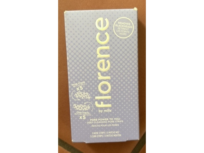 Florence By Mills Pore Power Deep Cleansing Pore Strips, 5 Count