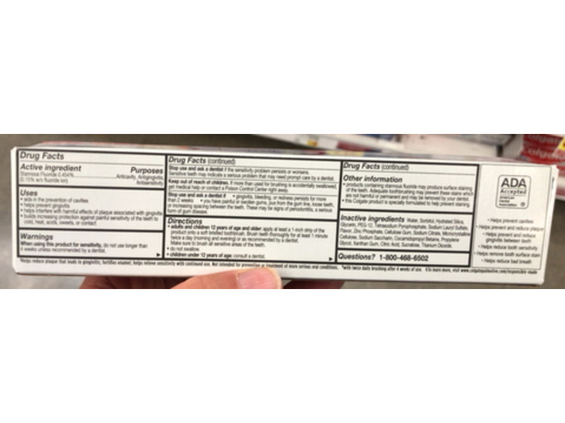 Colgate Total Toothpaste, Clean Mint, 5.1 oz/144 g