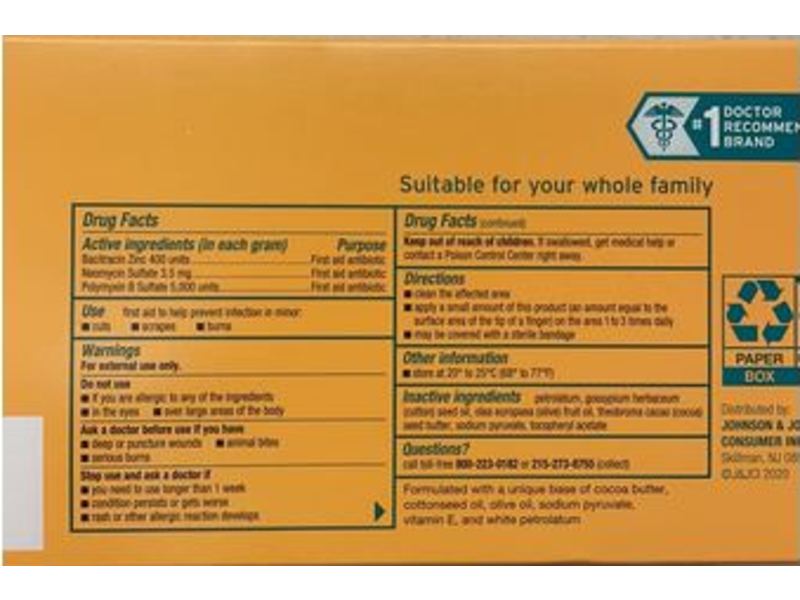 Neosporin Original Ointment, 1.32 oz/0.9 g