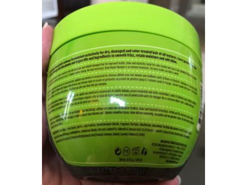 Macadamia Natural Oil Deep Repair Masque, 16 fl oz/470 mL