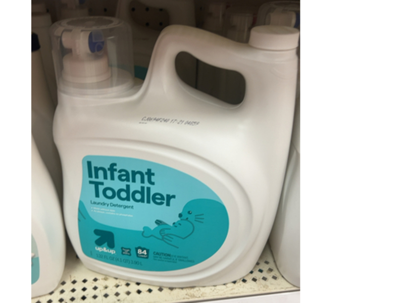 Up & Up Infant Toddler Laundry Detergent, 84 Loads, 132 fl oz/3.90 L