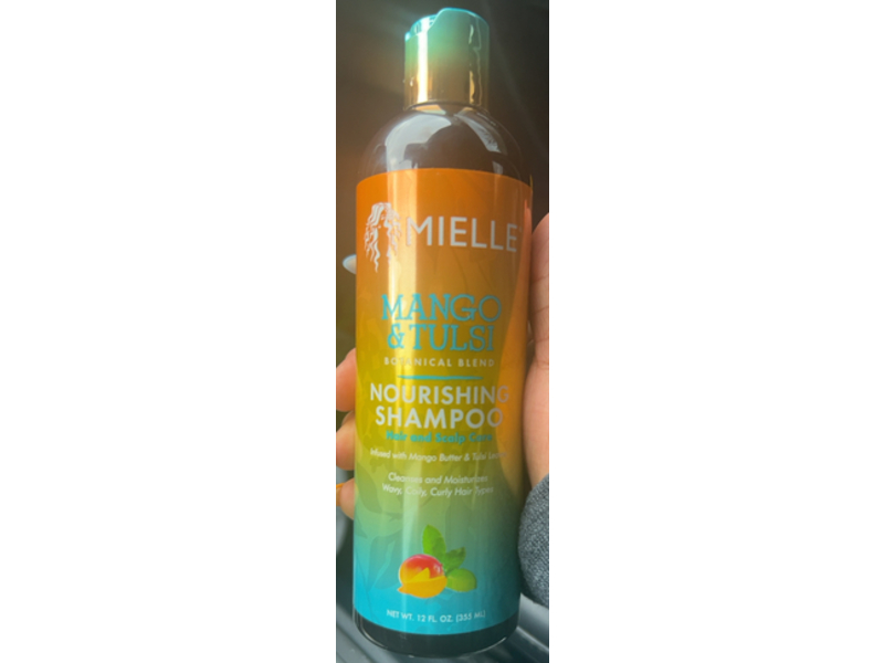 Mielle Nourishing Shampoo, Mango & Tulsi, 12 fl oz/355 mL