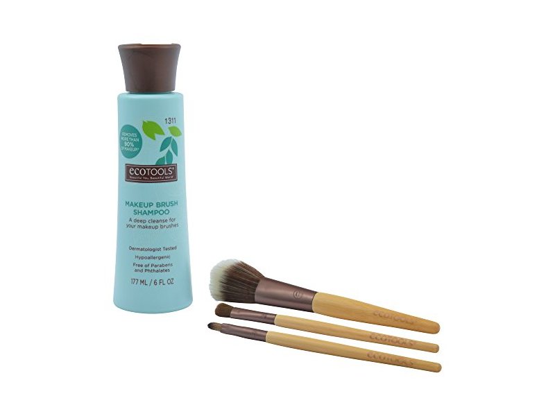 Ecotools Makeup Brush Cleansing Shampoo, 6 Ounce