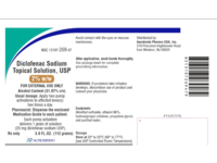 Diclofenac Sodium Topical Solution, USP 2% w/w, 3.8 fl oz/112 g, Aurobindo (RX) - thumbnail 1