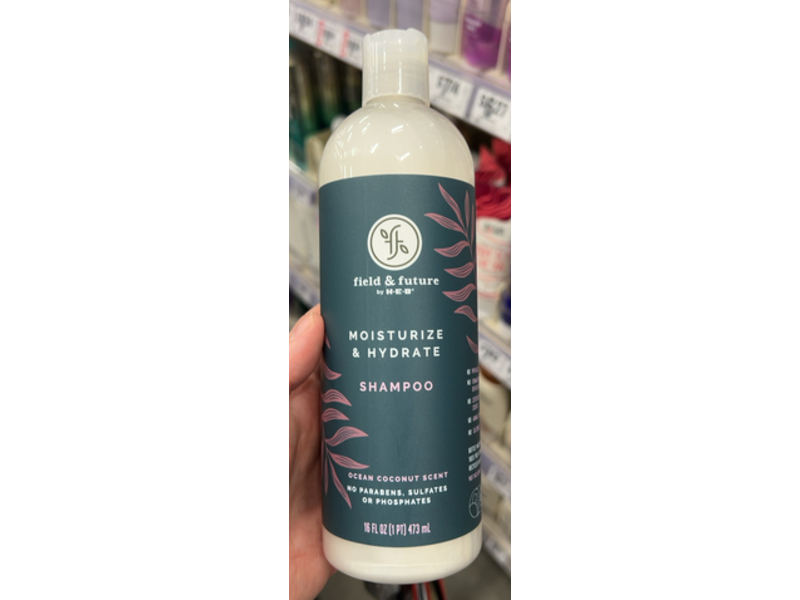 Heb Field & Future Shampoo, Ocean Coconut Scent, 16 fl oz/473 mL