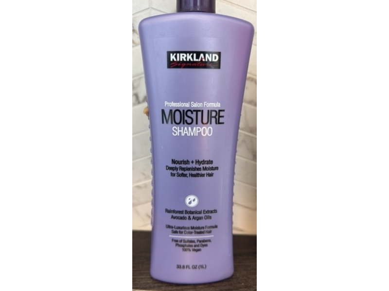 Kirkland Signature Moisture Shampoo, 33.8 oz/1 L