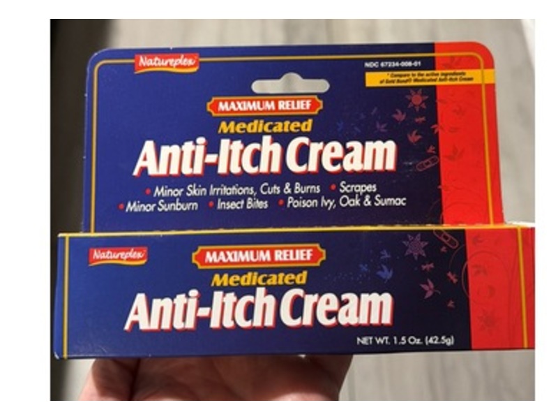 Natureplex Maximum Medicated Anti-Itch Cream, 1.5 oz/42.5 g