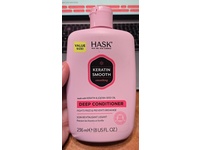 Hask Keratin Smooth Deep Conditioner, Keratin & Jojoba Seed Oil, 8 fl oz/236 mL - Image 3