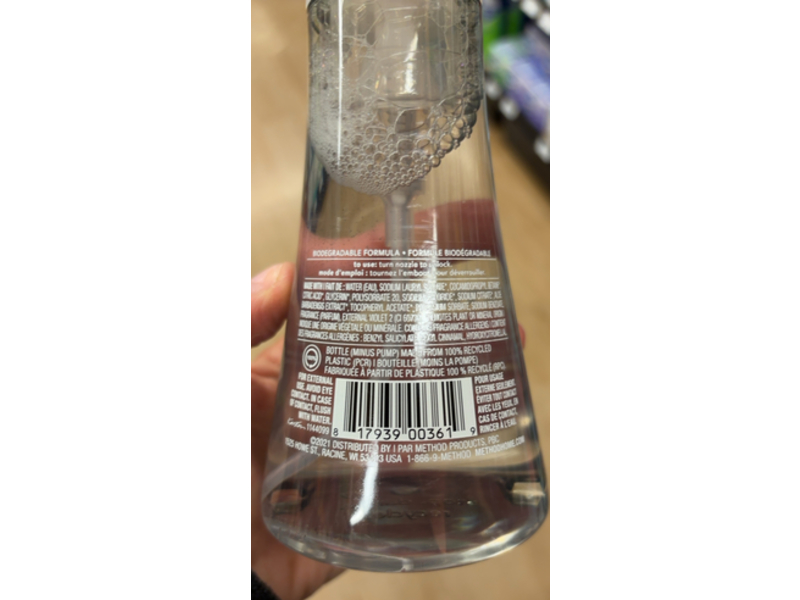 Method Foaming Hand Wash, Sweet Water, 10 fl oz/300mL