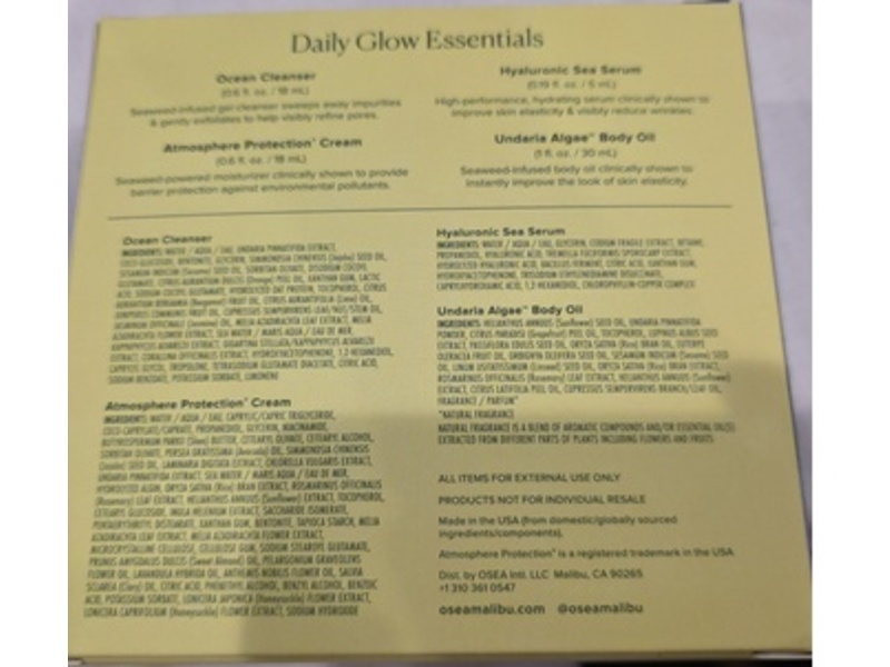 Osea Face + Body Bestsellers Set